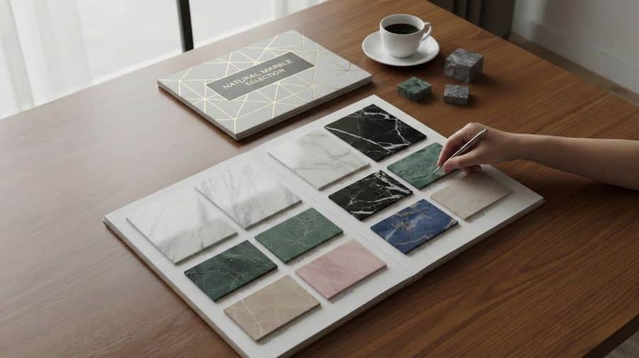 קטלוג שיש בצבעים שונים