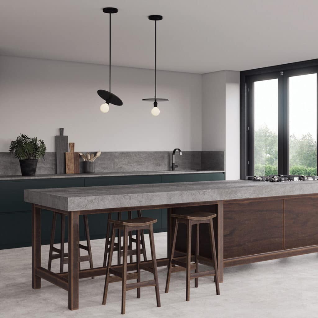 שיש במטבח עם קיסר פורצלן דגם 411