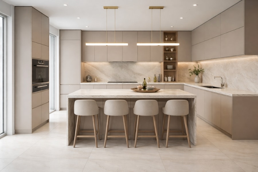 שיש דקטון מרמוריו במטבח