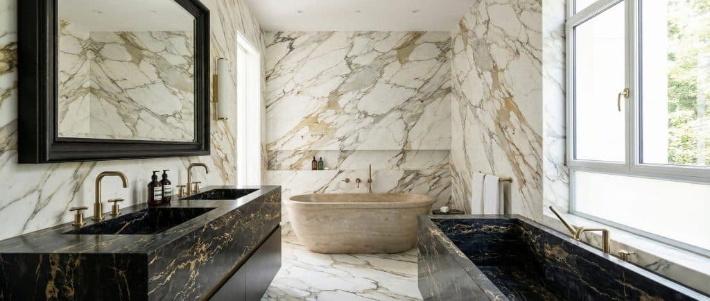 שיש לאמבטיה