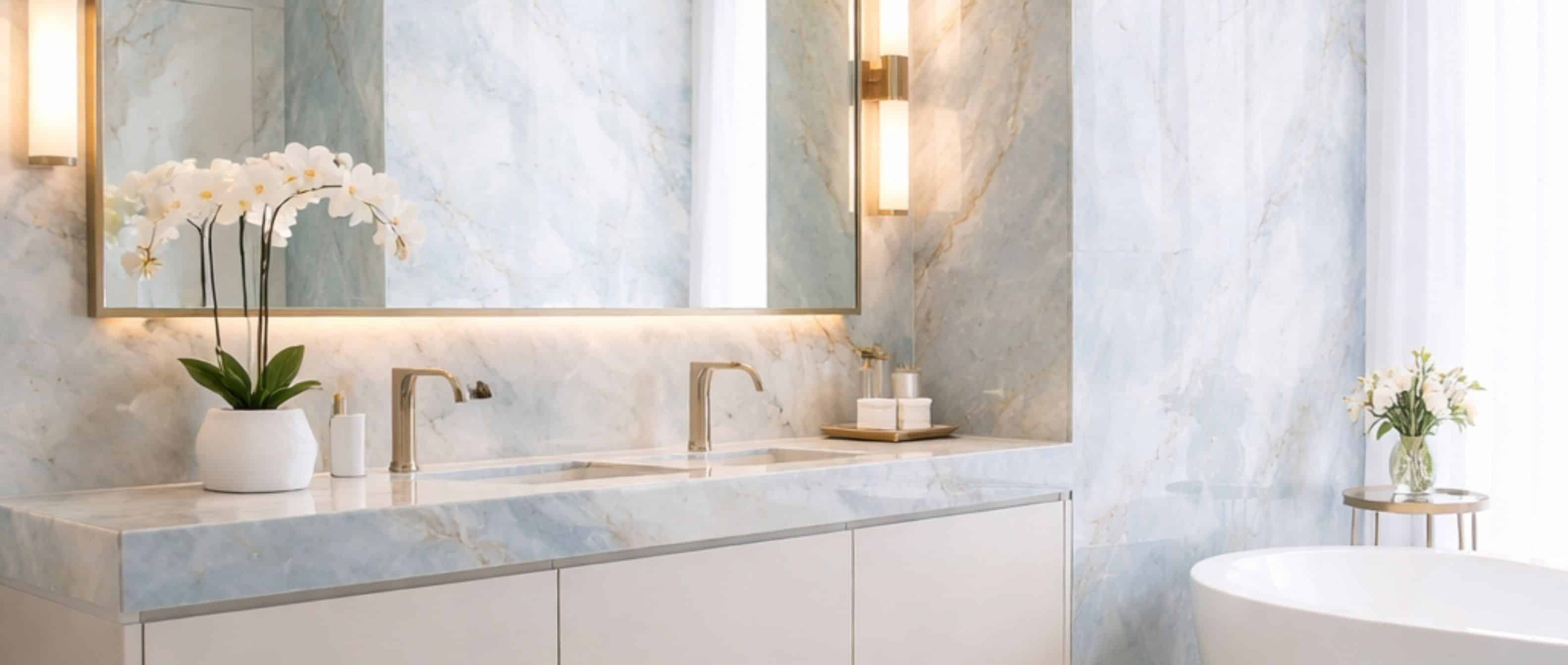 שיש לאמבטיה