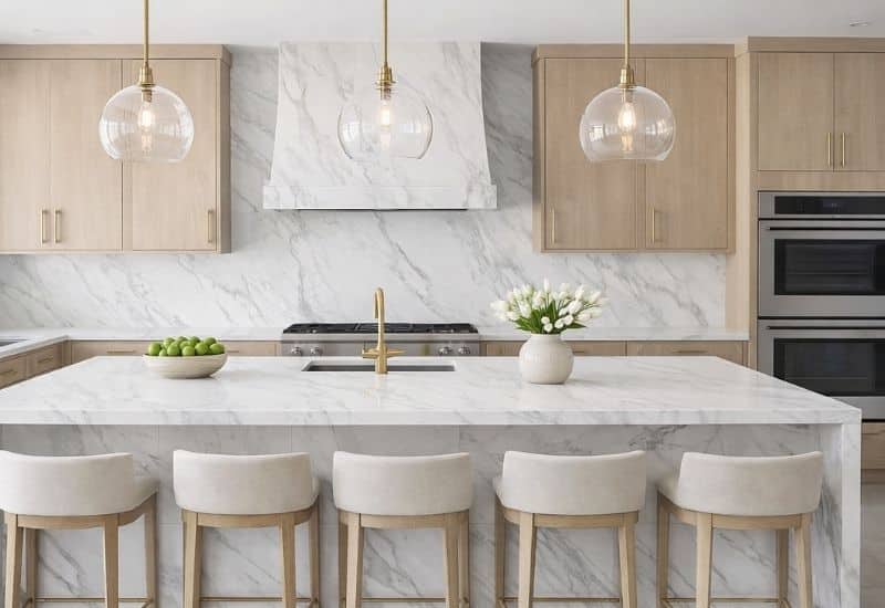 שיש פרימו טופ דגם ABSOLUTE BIANCO